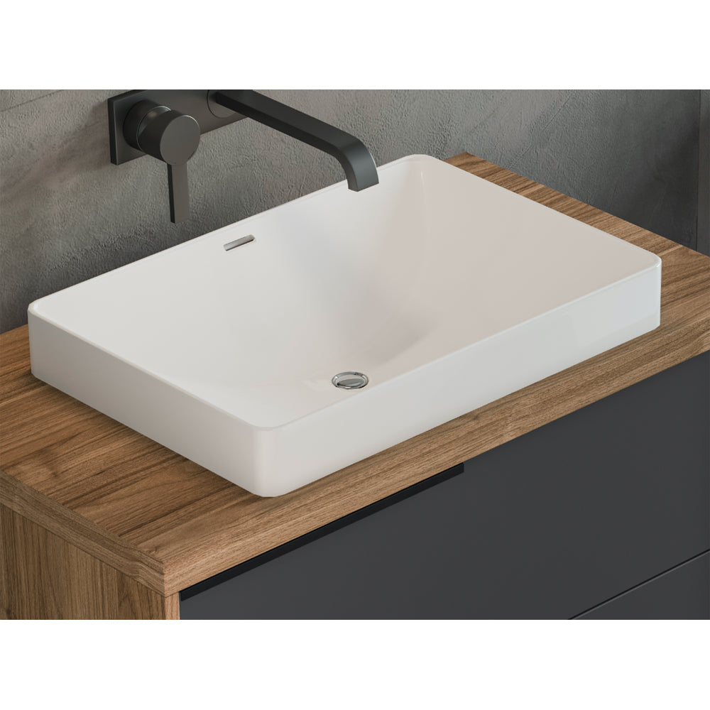 Mobile da bagno iside 80" lampada LED — Savini Industria Arredo Bagno