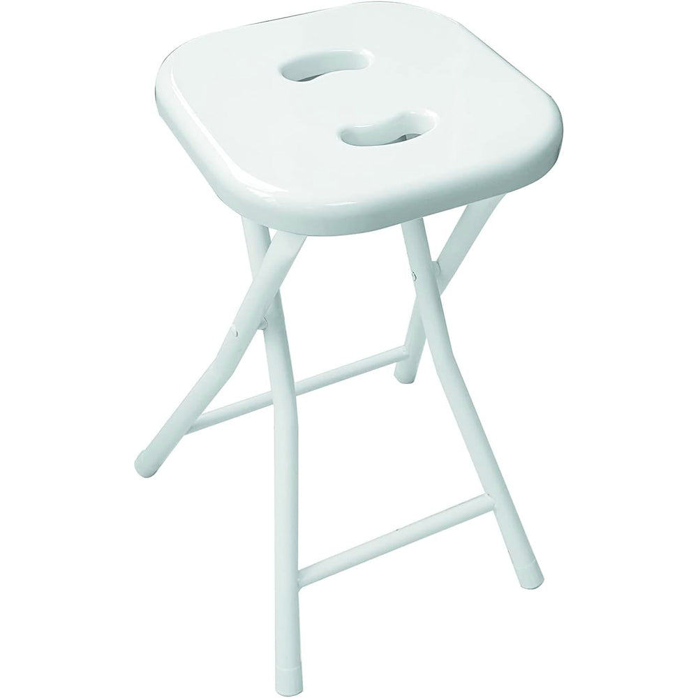 Sgabello da bagno richiudibile bianco — GEDY