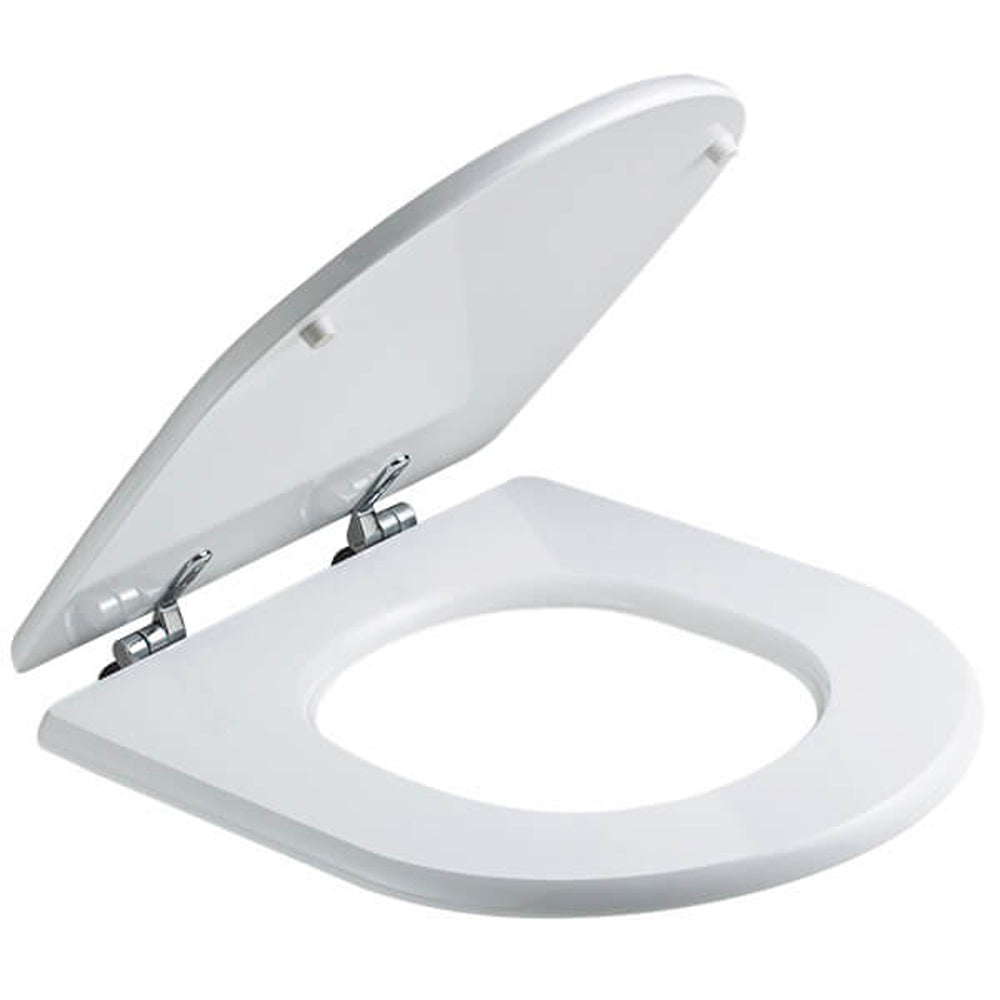 Sedile esedra MDF laccato bianco - chiusura normale — Savini Due