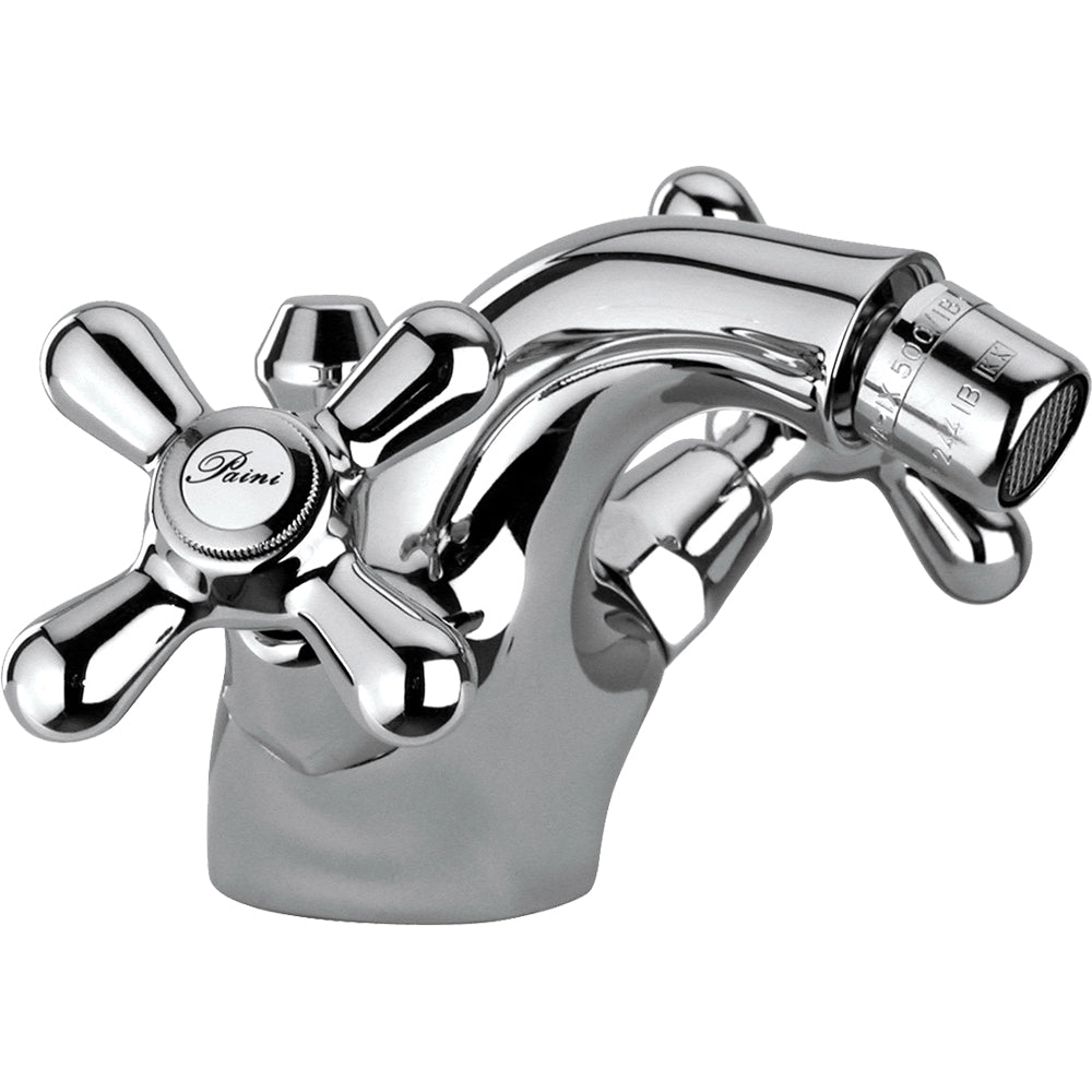 Monoblocco bidet Liberty cromo + piletta 1"1/4 — Paini