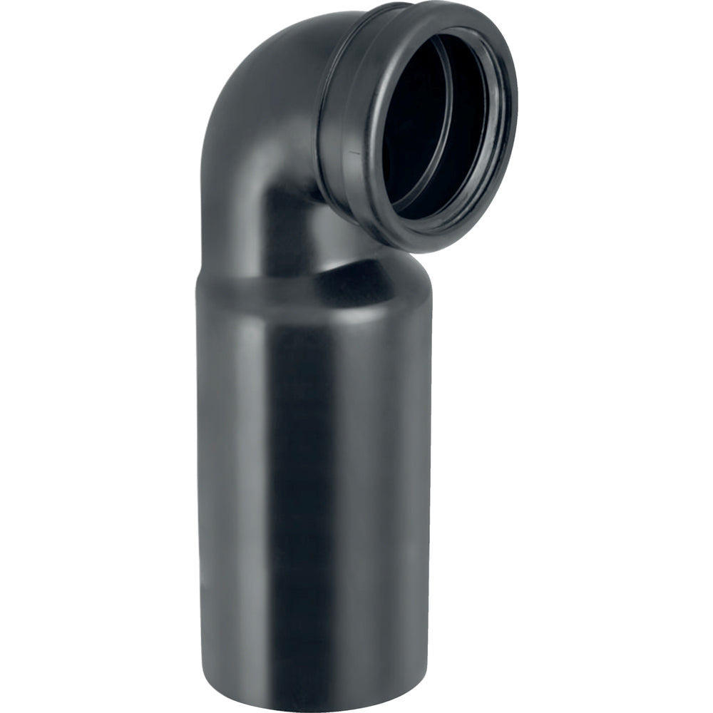 Curva di scarico WC 90° prolungata per WC sospeso Ø90 mm — Geberit