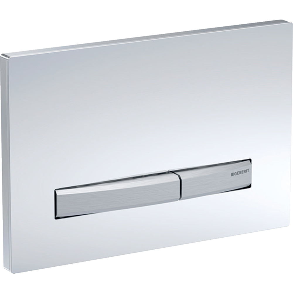 Placca di comando sigma 50" effetto cemento / oro rosso — Geberit