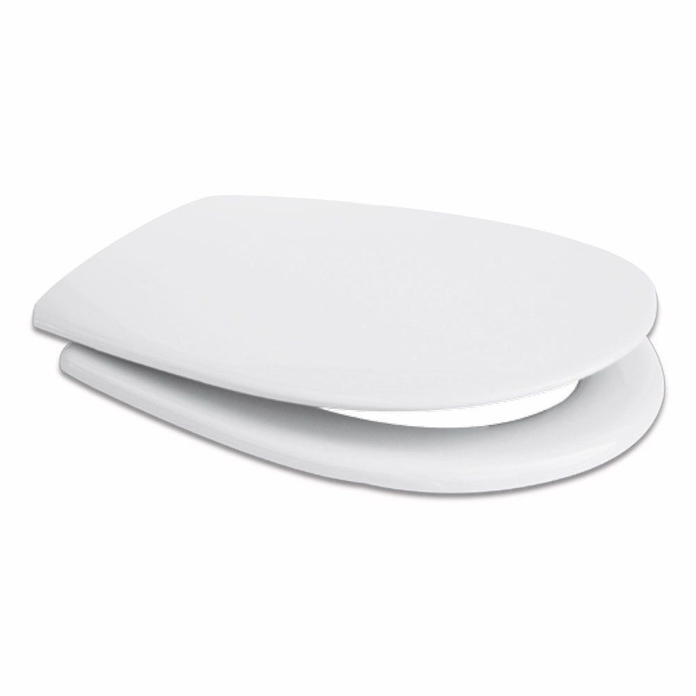 Sedile colato pratica bianco - chiusura normale — Sapal Copriwater