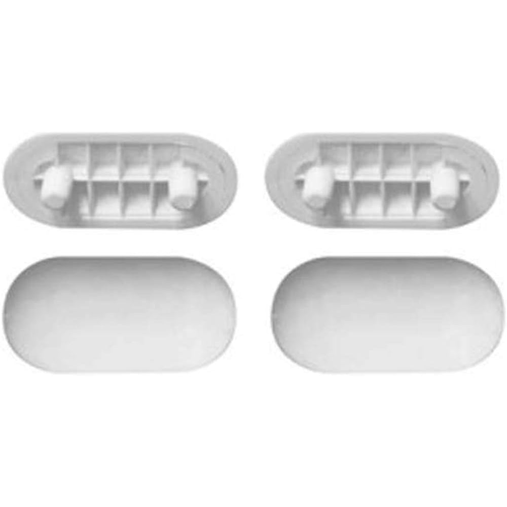 Kit paracolpi per sedile WC a 2 perni h. 12 mm - 55