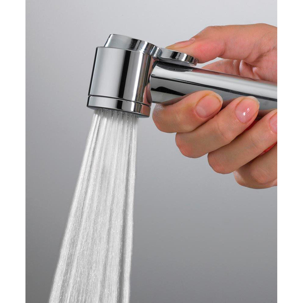 Kit doccia shut-off Saraby con valvola in ottone cromo