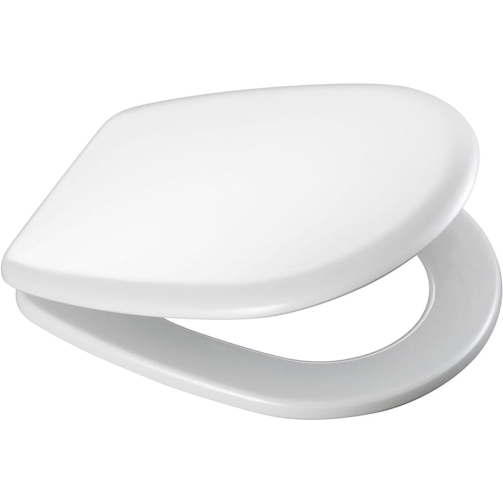 Sedile MDF poliesterato liuto bianco - chiusura normale — SEBA