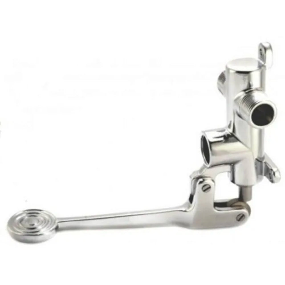 Rubinetto miscelatore progressivo a pedale installazione universale 1/2" — MCM