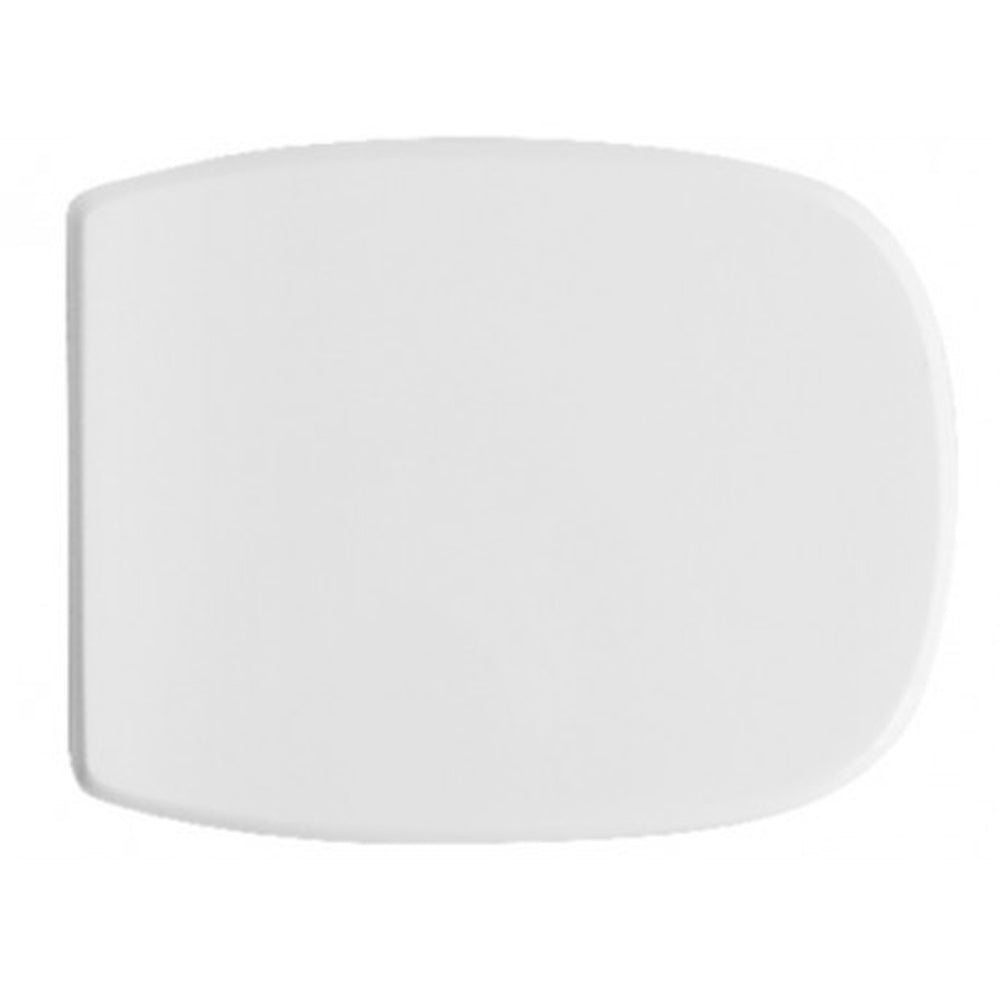 Sedile MDF poliesterato fleo bianco - chiusura normale — SEBA
