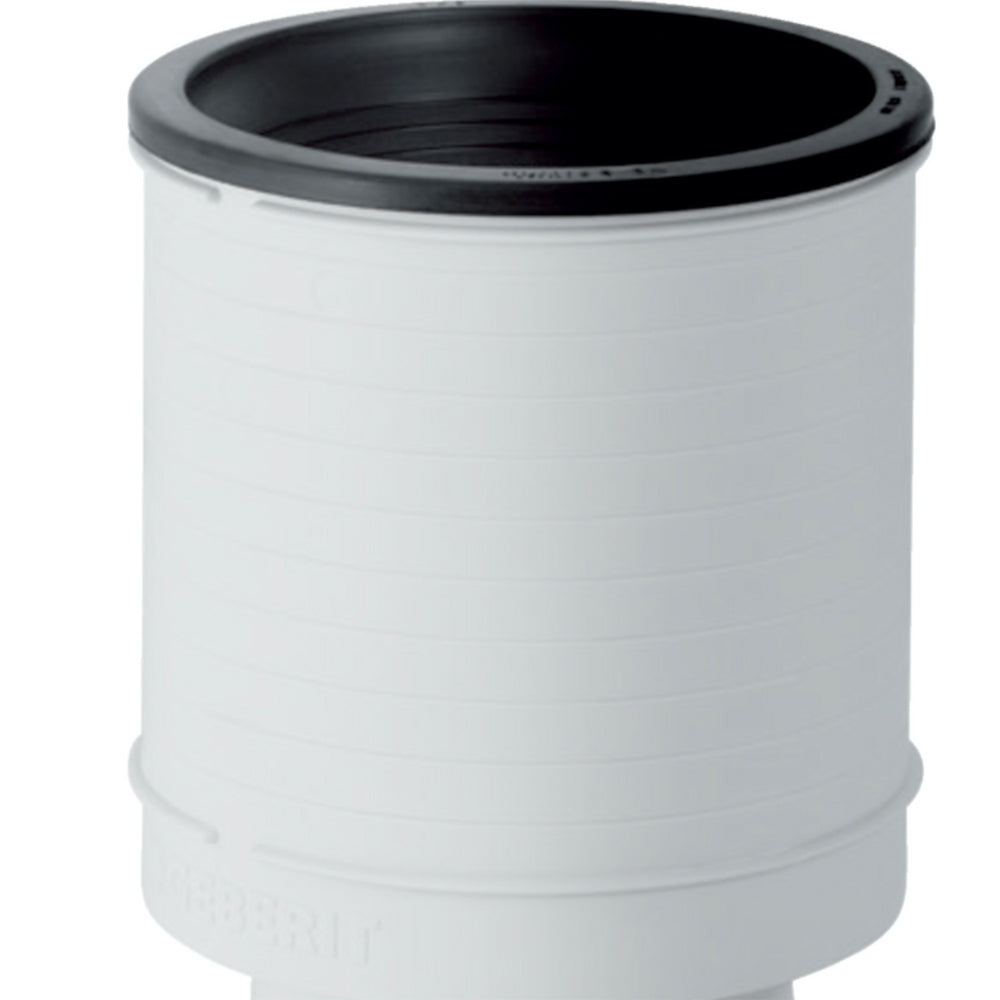 Curva di scarico WC a 87,5° silent-pp Geberit bianca - Ø90 mm