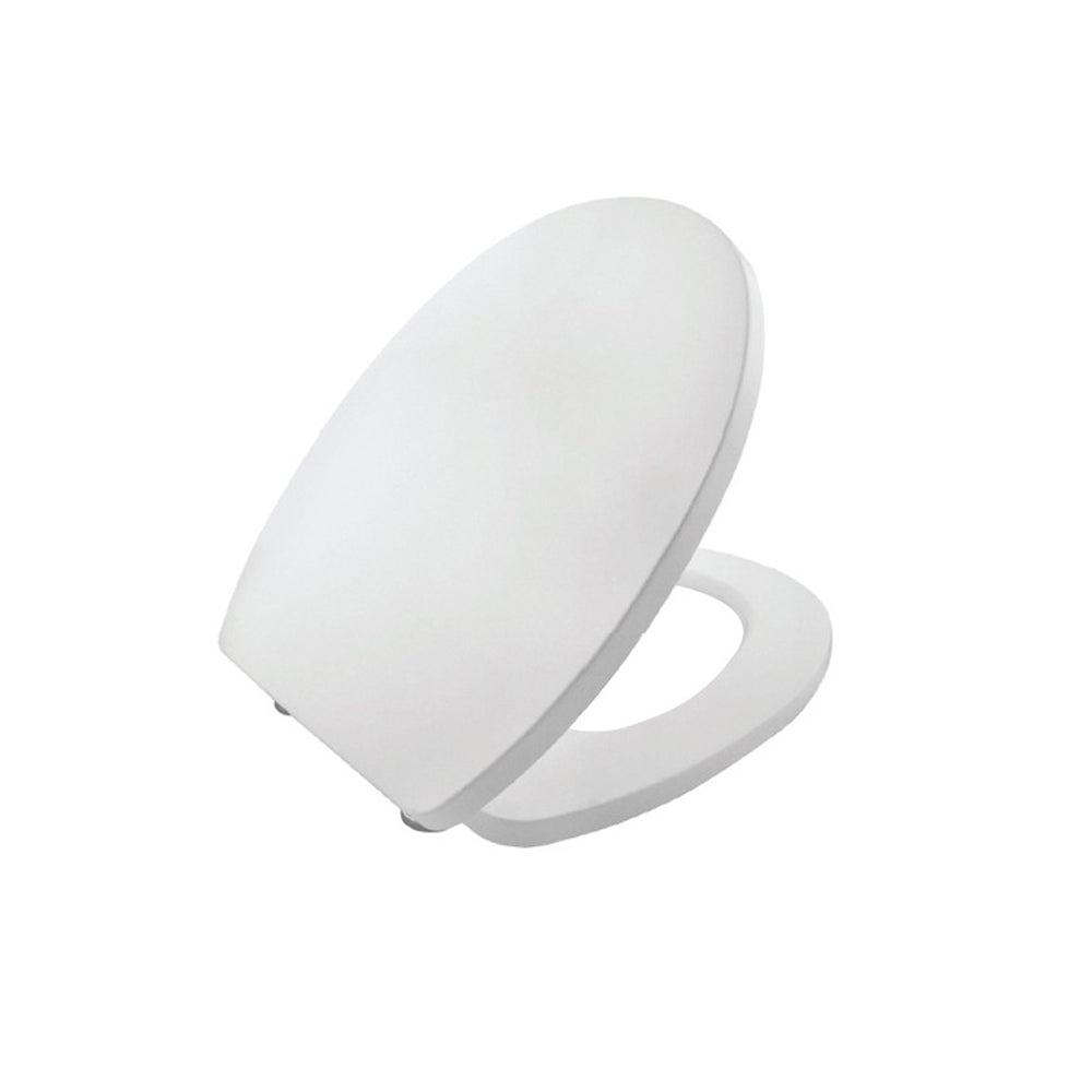 Sedile MDF poliesterato selnova 3 bianco - chiusura normale — SEBA