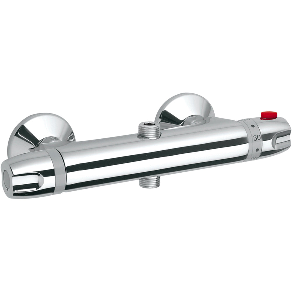 Gruppo termostatico doccia con deviatore 2 uscite 2t cromo — Paini