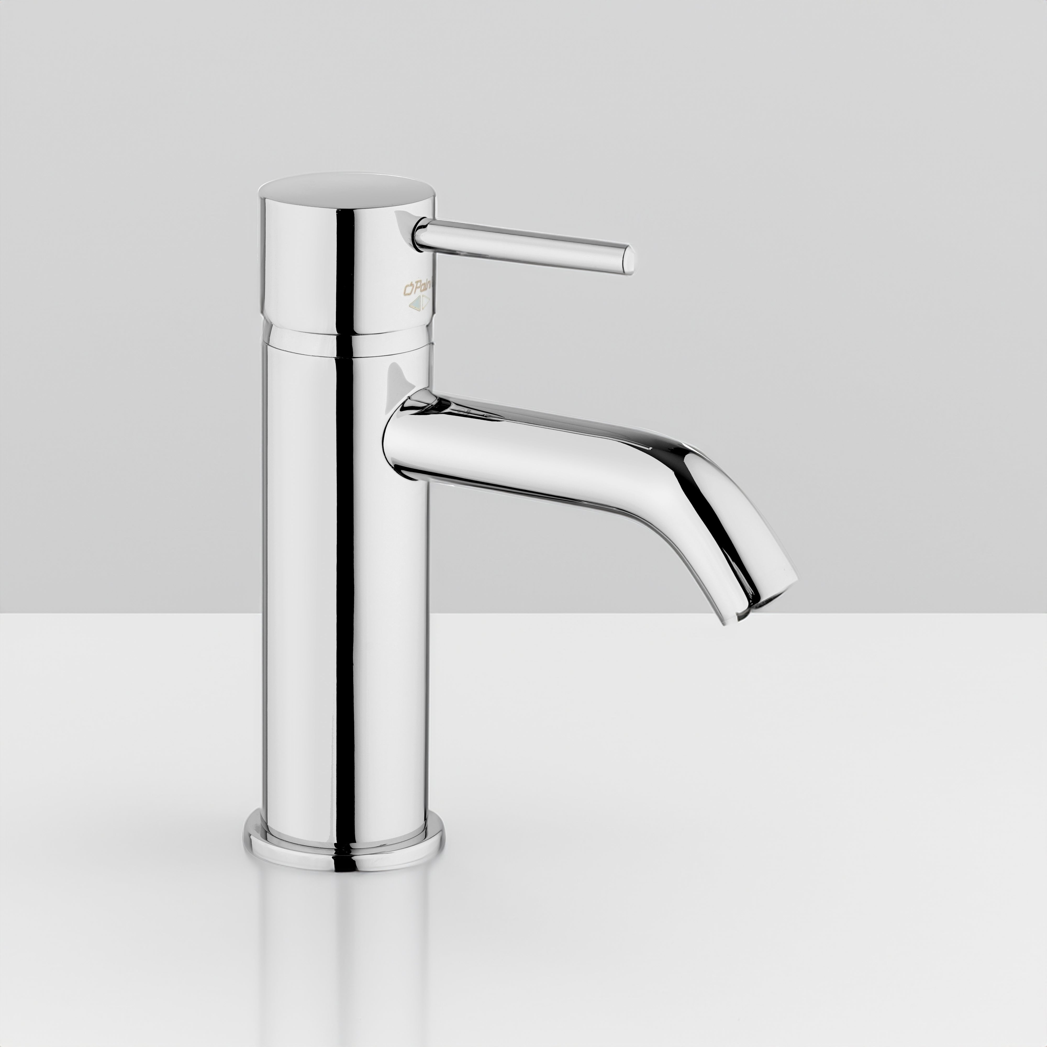 Miscelatore lavabo open new DISCO" cromo + piletta 1"1/4 — Paini