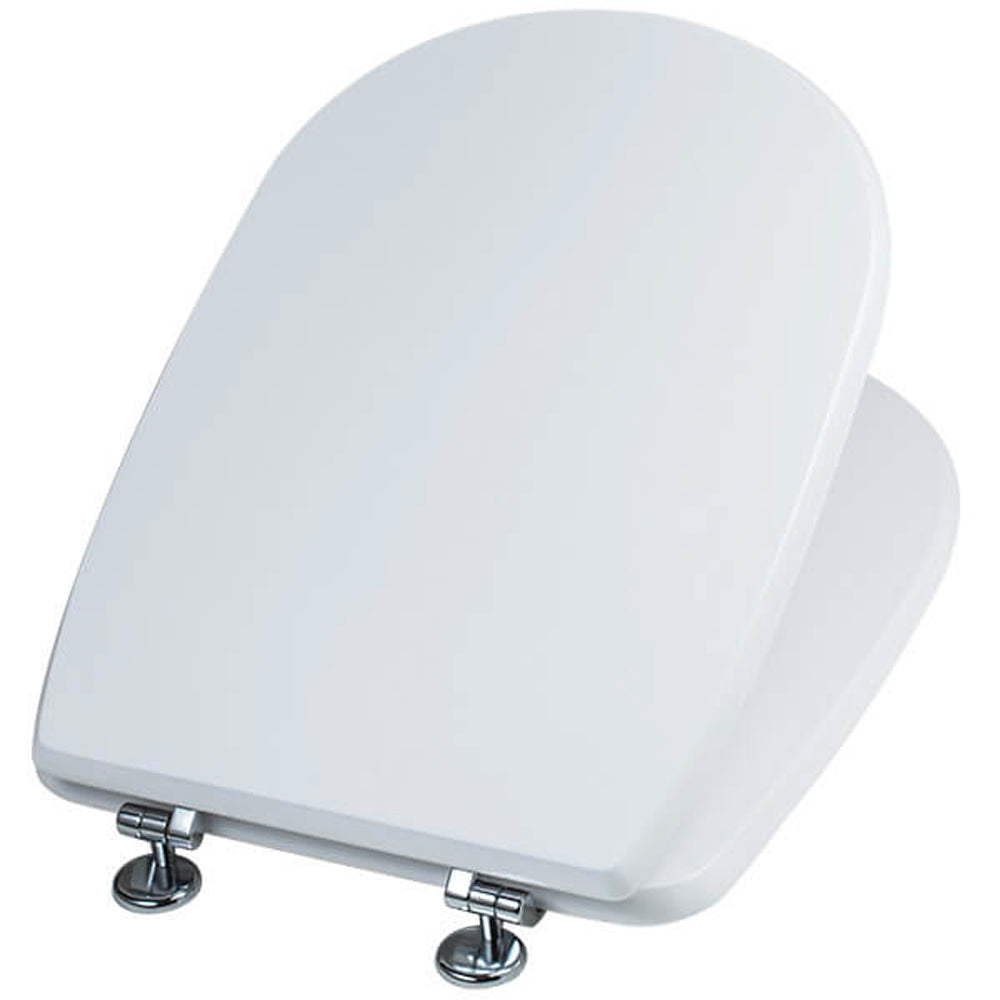 Sedile ELIOS/DIANA MDF laccato bianco - chiusura normale — Savini Due