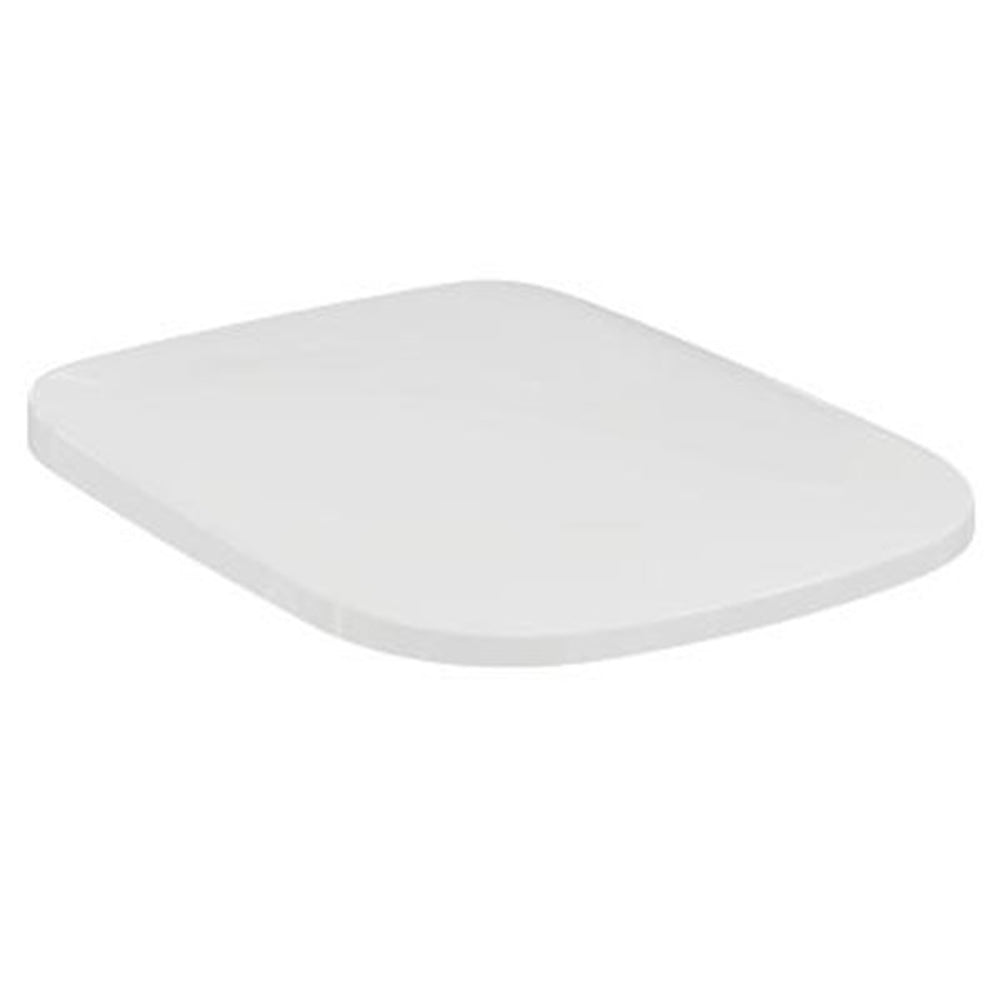 Sedile MDF poliesterato esedra bianco - chiusura normale — SEBA