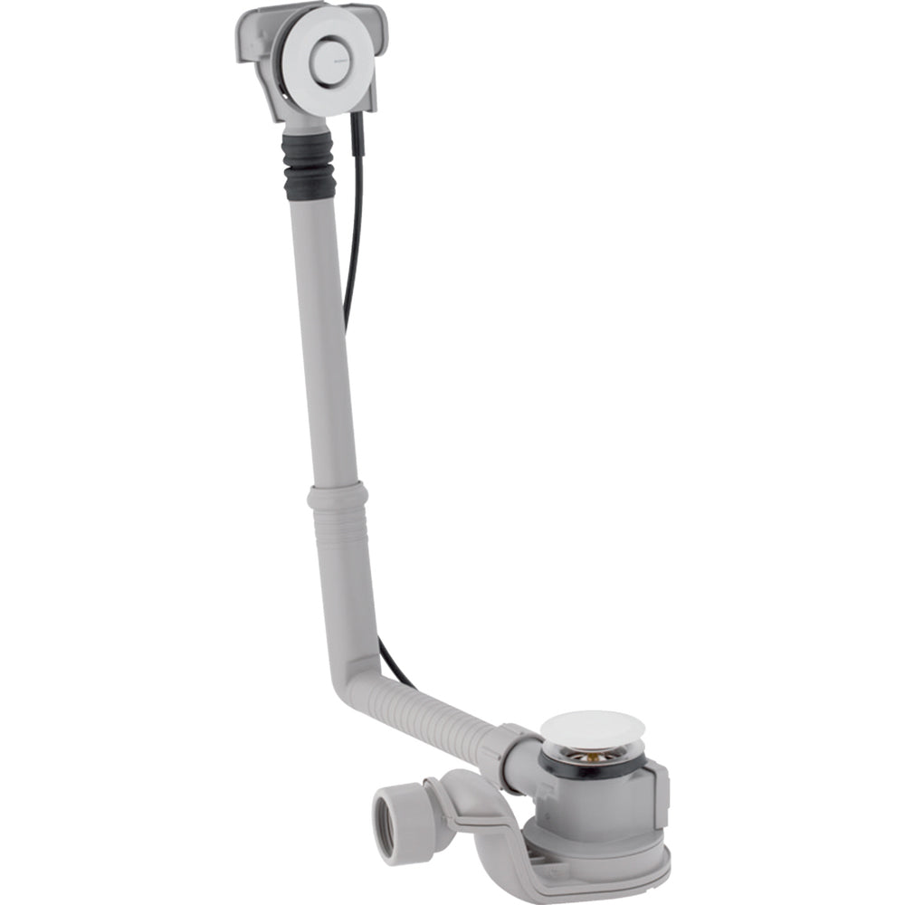 Colonna di scarico vasca con azionamento pushcontrol Ø 52 cromo lucido - L.26 cm — Geberit