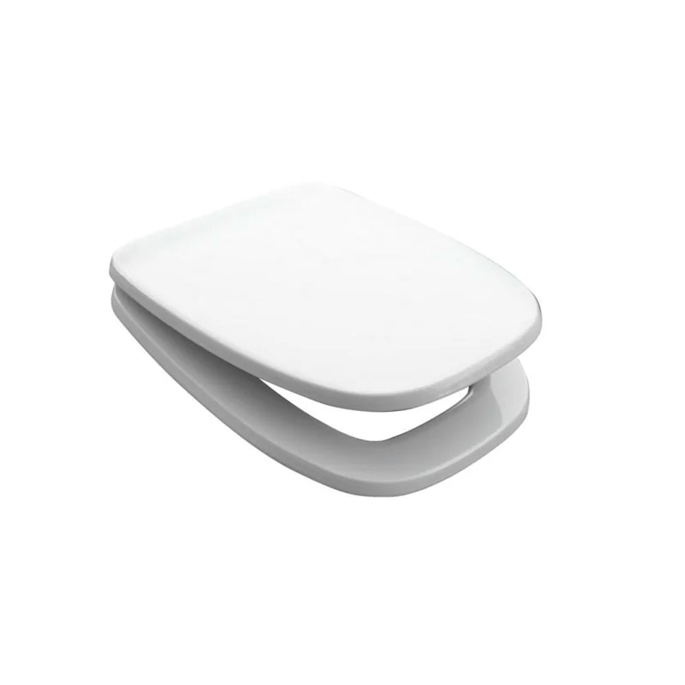 Sedile MDF poliesterato square bianco - chiusura normale — SEBA