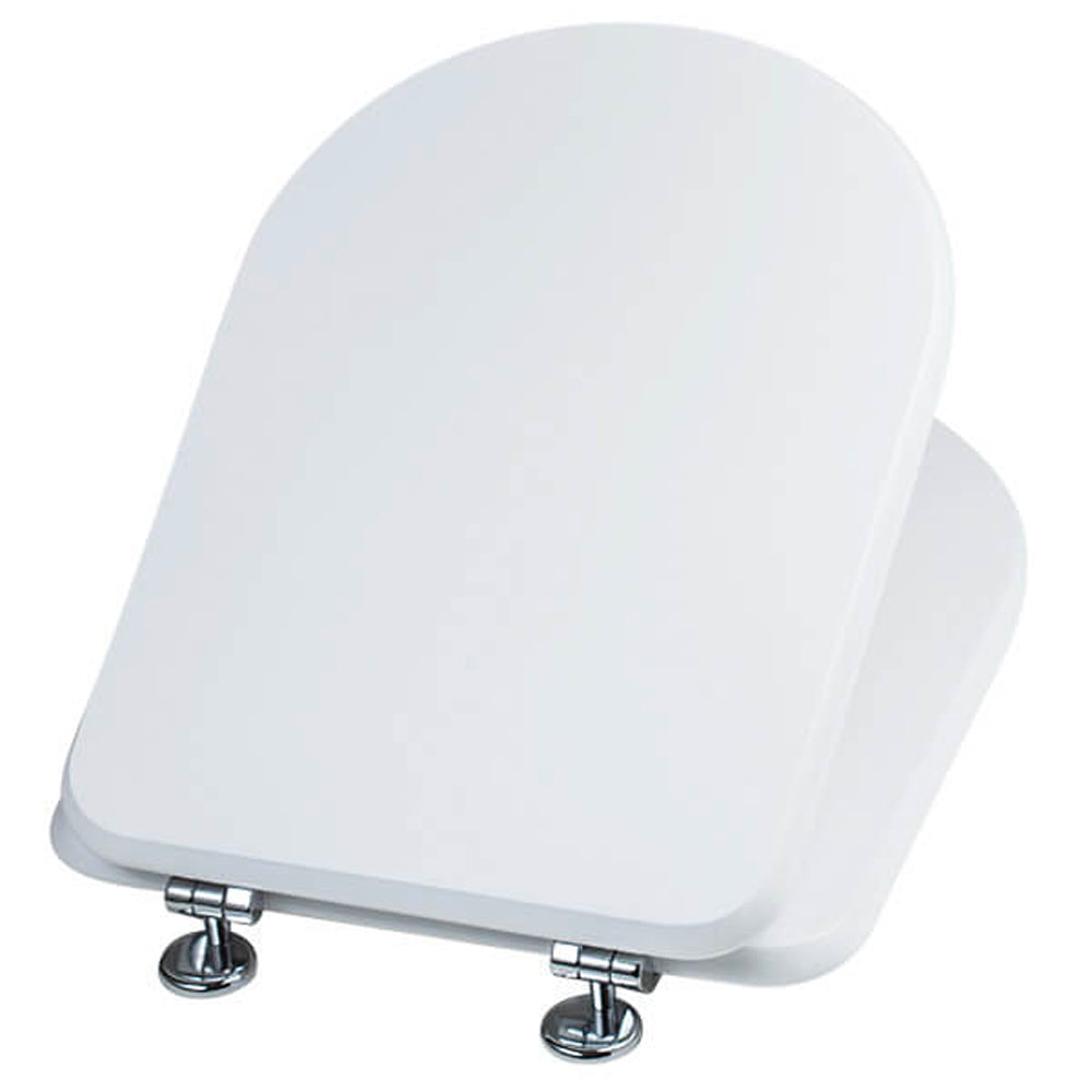 Sedile valentina MDF laccato bianco - chiusura normale — Savini Due