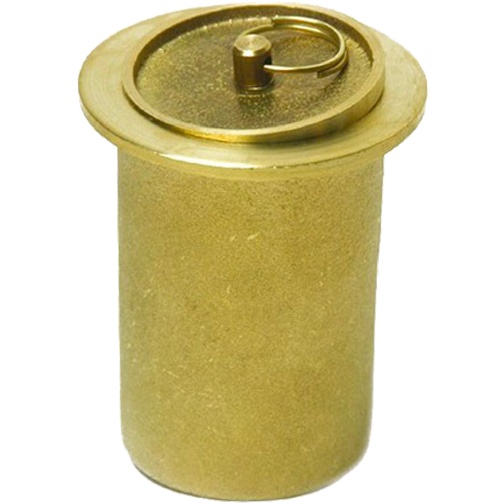 Piletta doccia modello catania in ottone giallo mm 40 - h. 60 mm