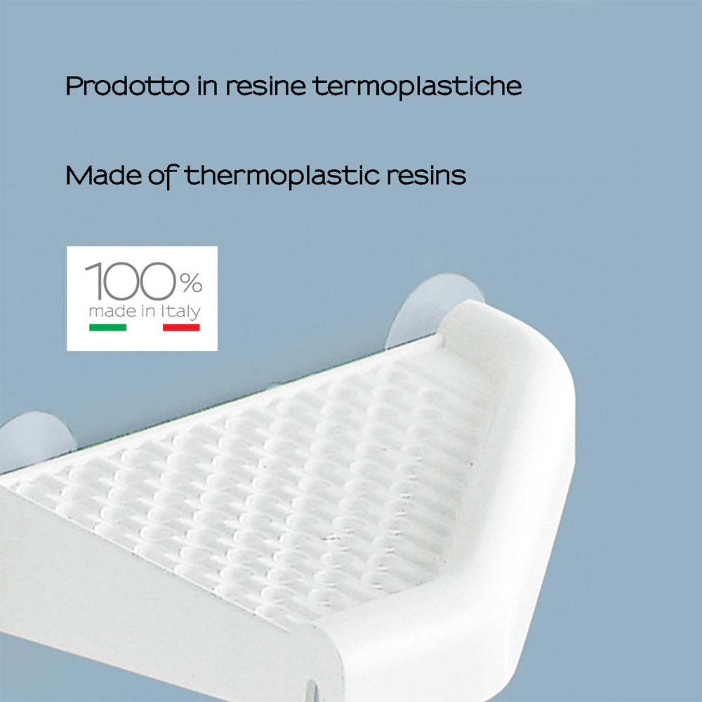 Portasapone angolare GEDY junior serie 8000" bianco