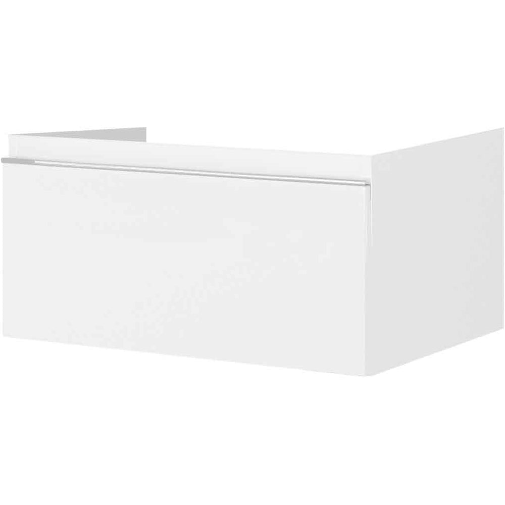 Cassetto sospeso aperto Albatros bianco opaco 80 cm — Savini Due