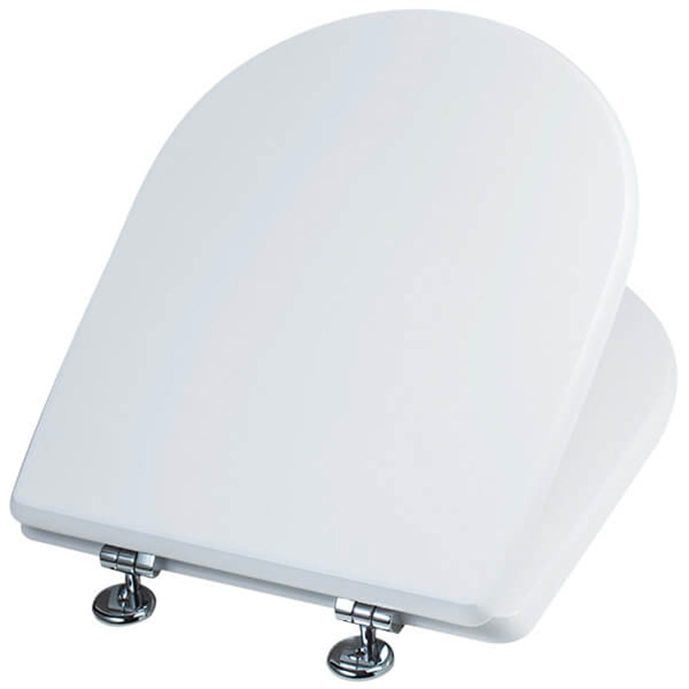 Sedile esedra MDF laccato bianco - chiusura normale — Savini Due