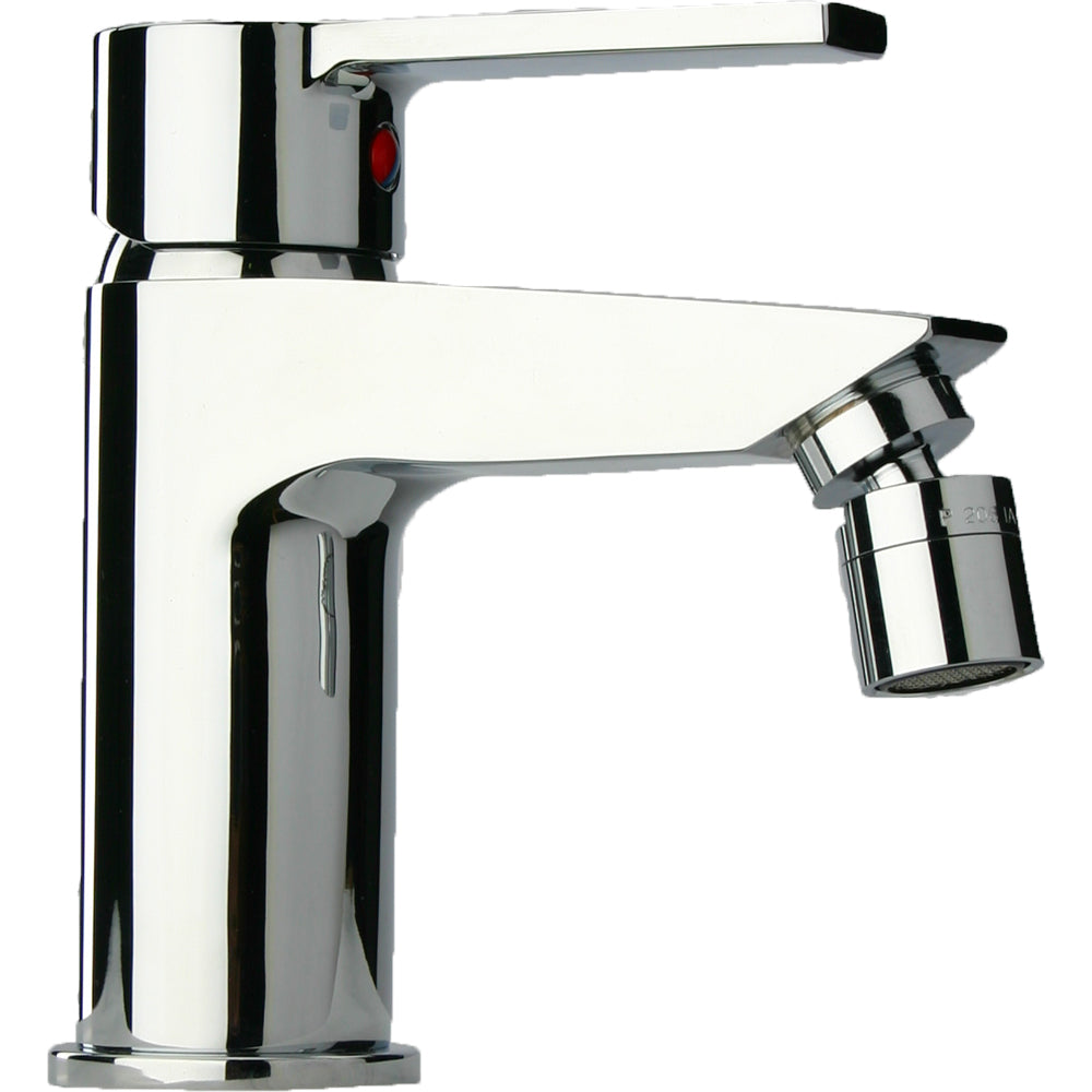 Miscelatore bidet le MANS" con sistema energy saving cromo + piletta 1"1/4 — Paini