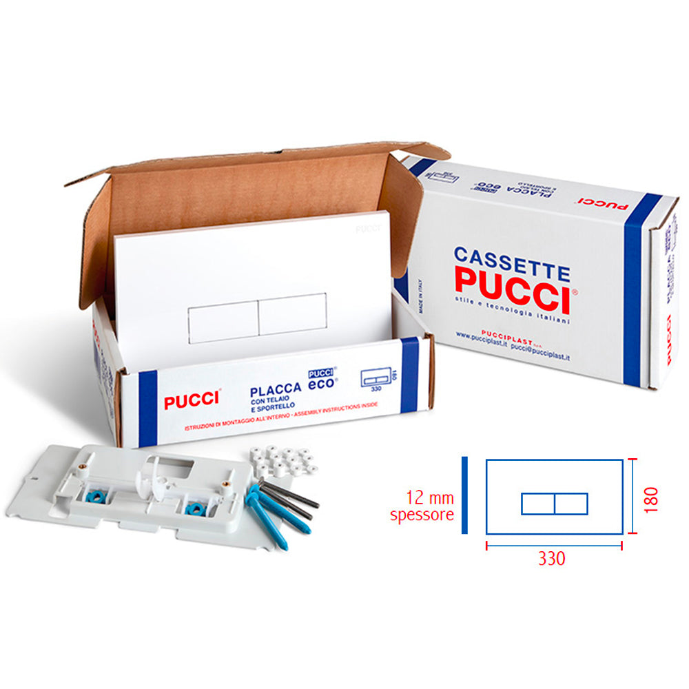 Kit ECO 310" doppio tasto bianca — Pucci