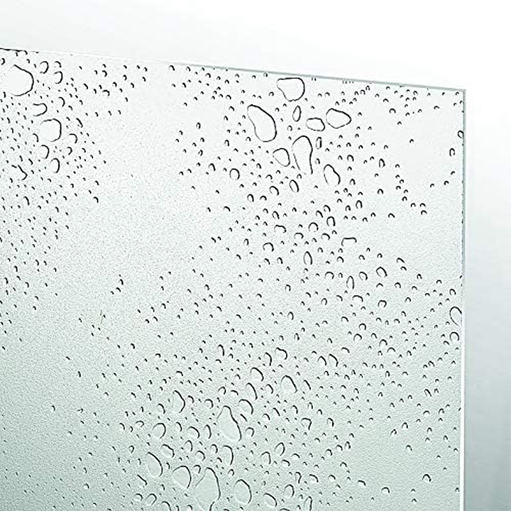 Porta doccia a soffietto Smeralda bollicine acrilico 73-78 - ap. 63 cm — Giava