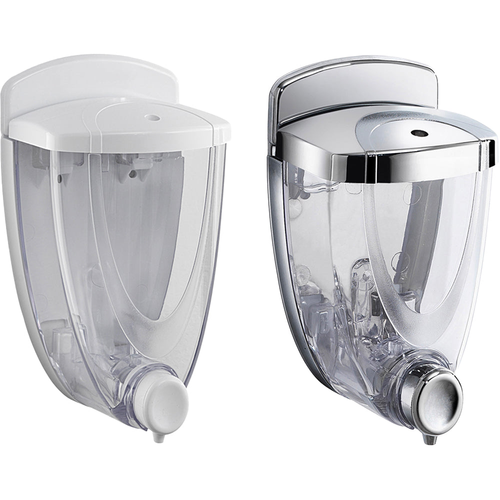 Distributore sapone liquido torpedo 600 ml - bianco — GEDY