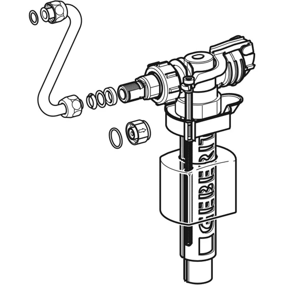 Rubinetto a galleggiante impuls 383 (784) 3/8" — Geberit