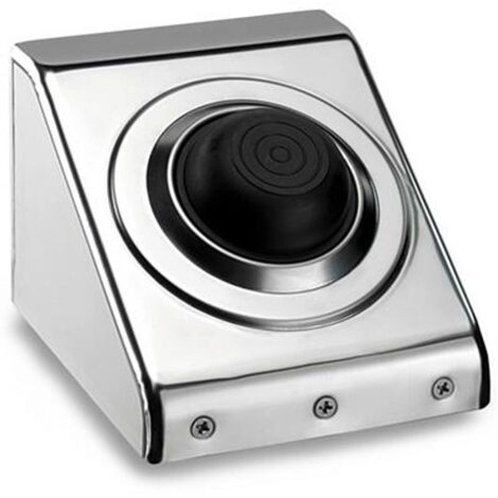 Comando pneumatico a pedale esterno a pavimento o parete con placca INOX per sara pneu — Pucci
