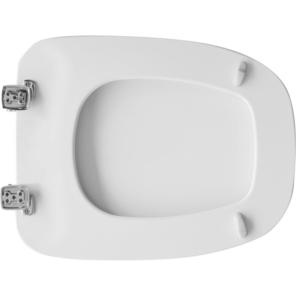 Sedile colato square bianco — Sapal Copriwater