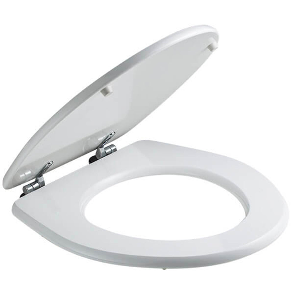 Sedile MDF laccato colibri 2 bianco - chiusura normale — Savini Due