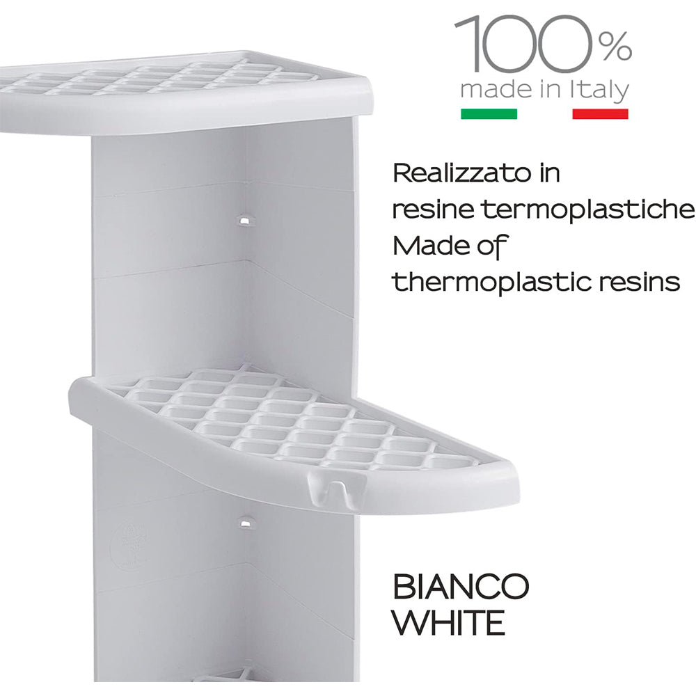 Angoliera doccia Oscar bianco — GEDY