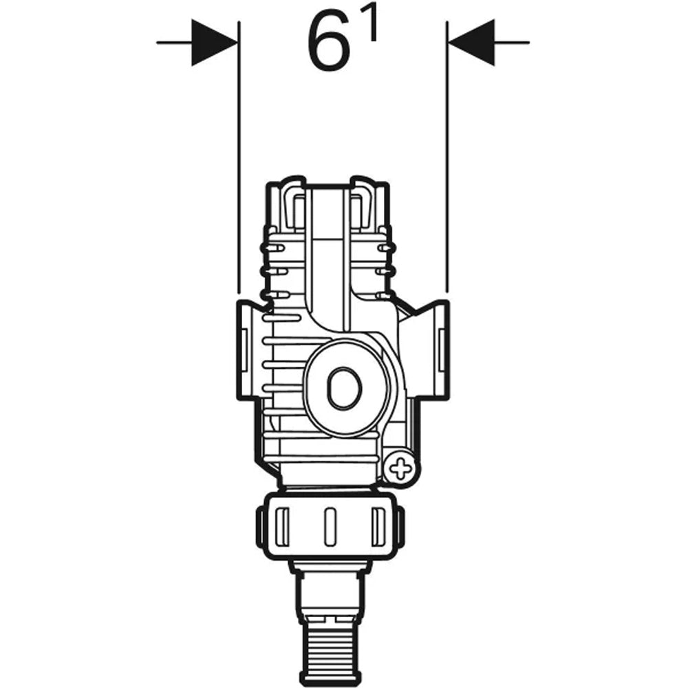Rubinetto a galleggiante impuls 383 (783) 3/8" — Geberit