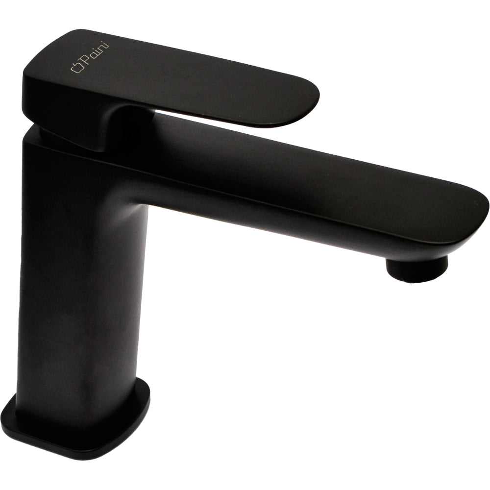 Miscelatore lavabo medio Nove nero opaco — Paini