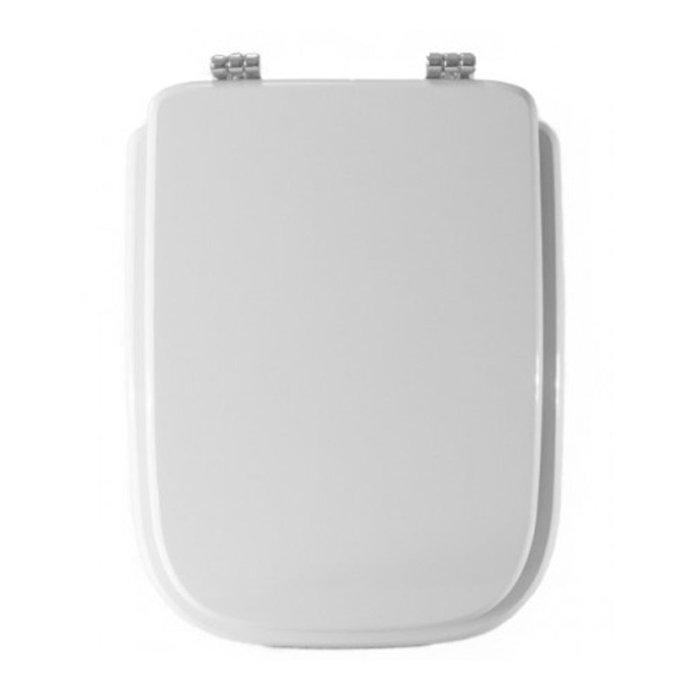 Sedile MDF poliesterato clio bianco - chiusura normale — SEBA