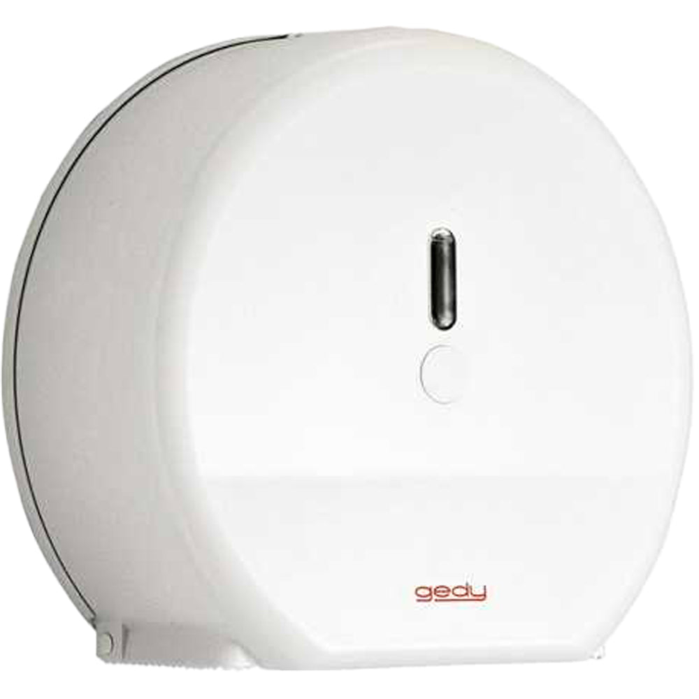 Distributore rotoli carta igienica maxi bianco — GEDY