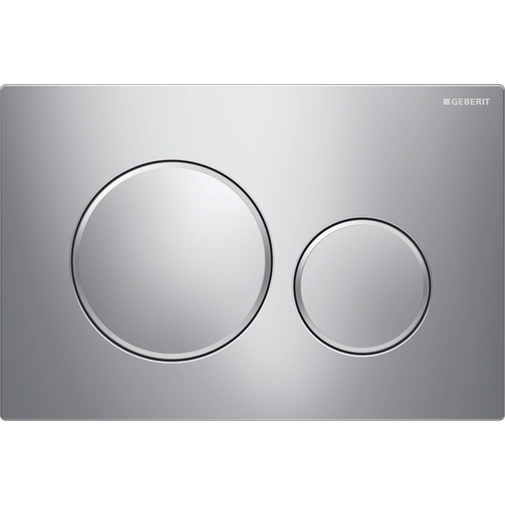 Placca di comando sigma 20" Nero/Nero Opaco/Nero — Geberit