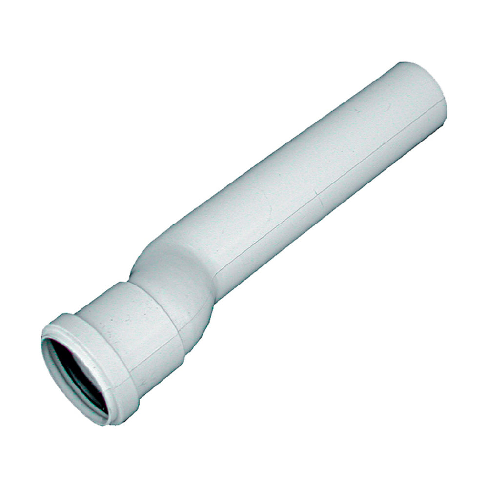 Canotto eccentrico con o-ring per cassetta di scarico Pucci bianco - L.24 cm