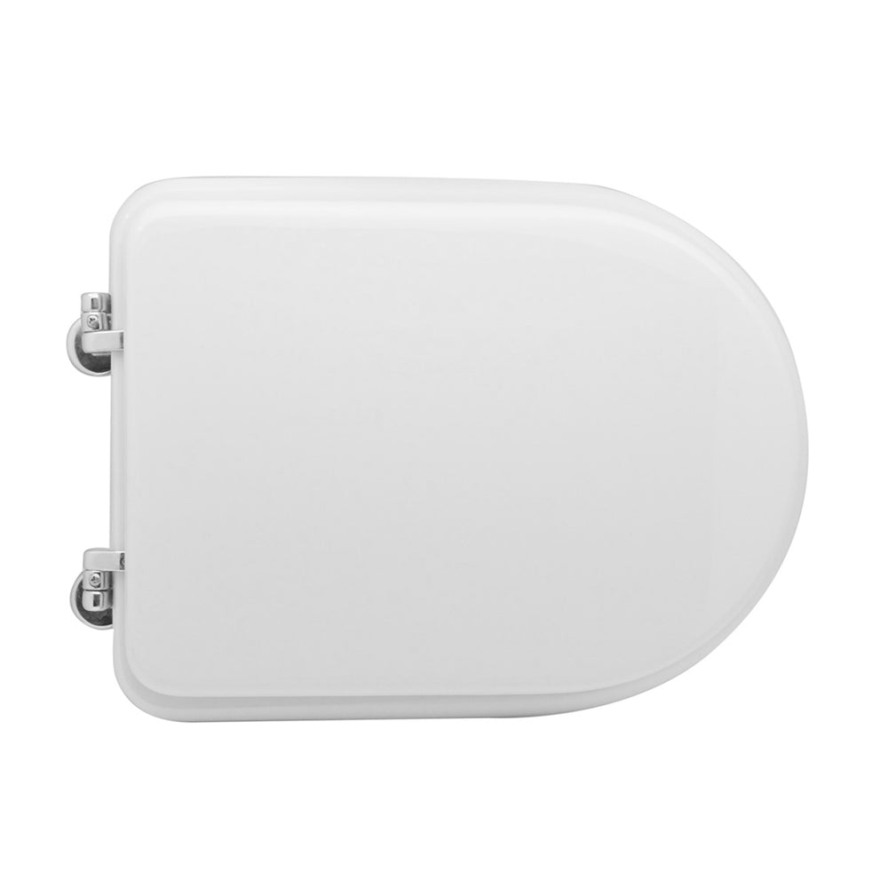 Sedile colato serie 92 bianco - chiusura normale — Sapal Copriwater