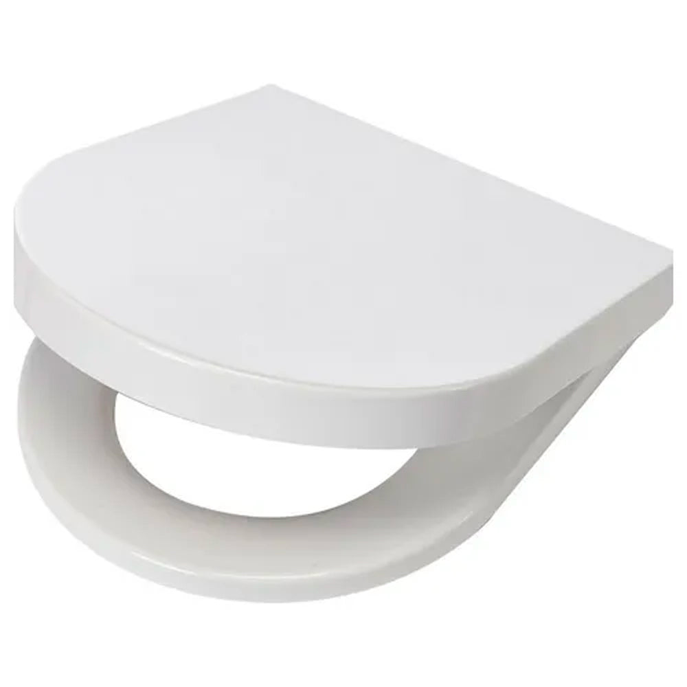 Sedile termoindurente selnova 3 filomuro bianco - chiusura rallentata — SEBA