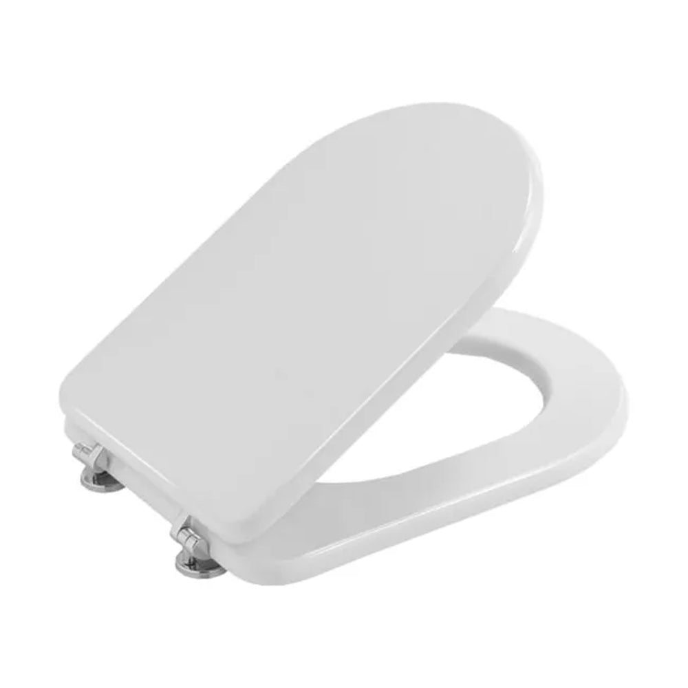 Sedile MDF poliesterato esedra bianco - chiusura normale — SEBA
