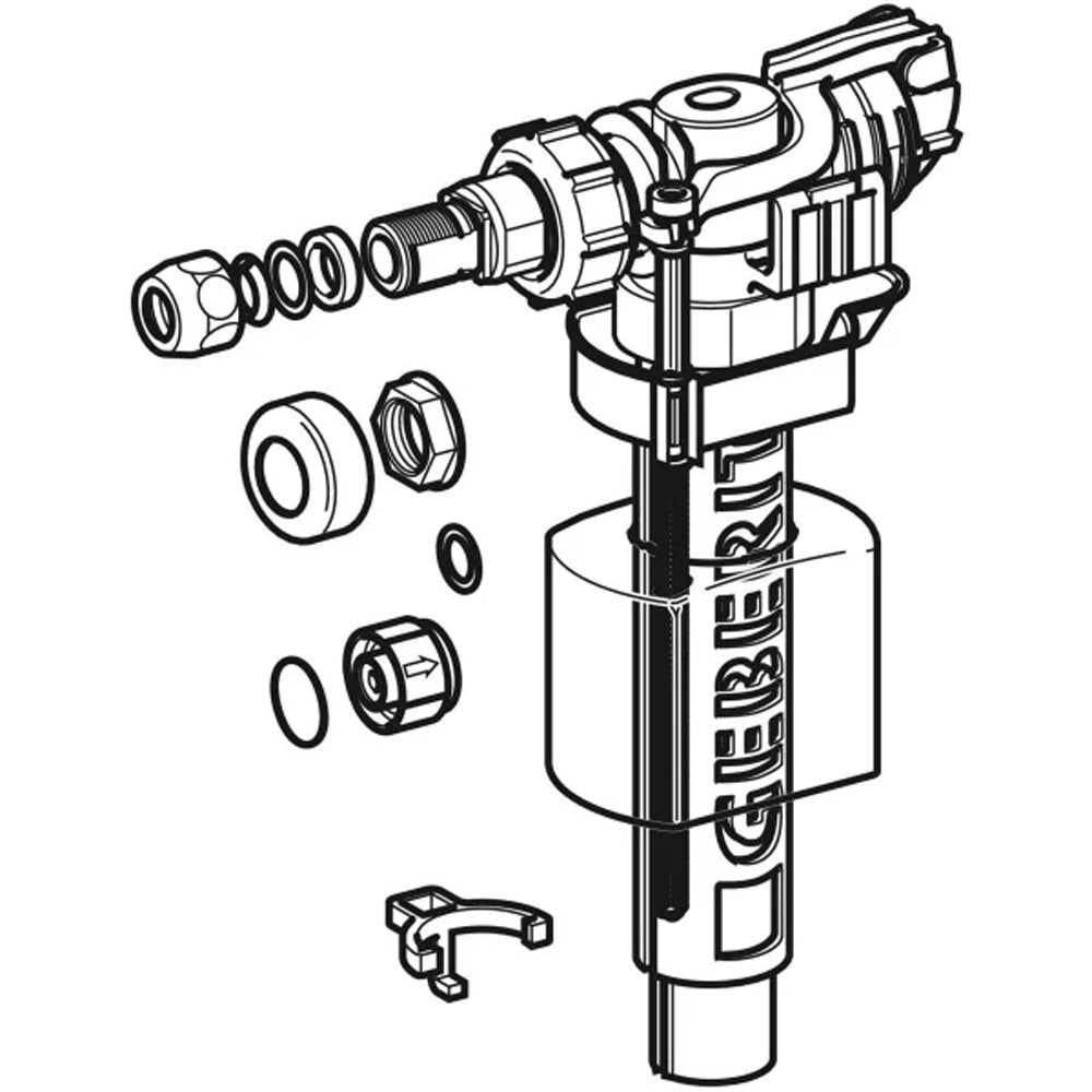 Rubinetto a galleggiante impuls 383 (783) 3/8" — Geberit