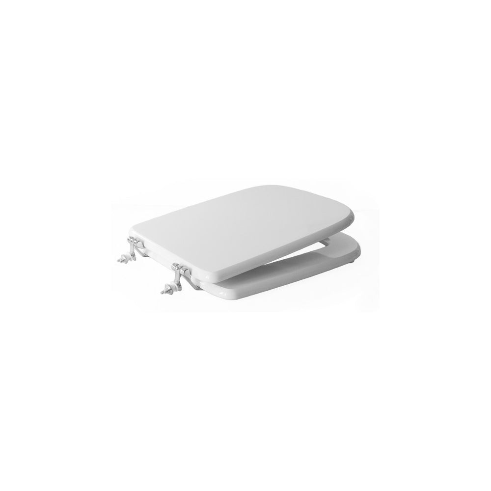 Sedile MDF poliesterato traccia bianco - chiusura normale — SEBA