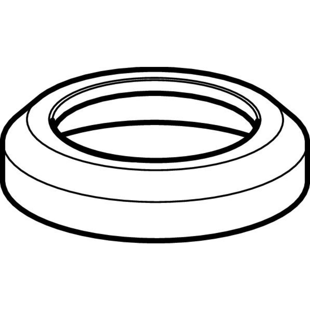 Rosone da parete per curva WC 90° bianco Ø100 x H.8,6 mm — Geberit