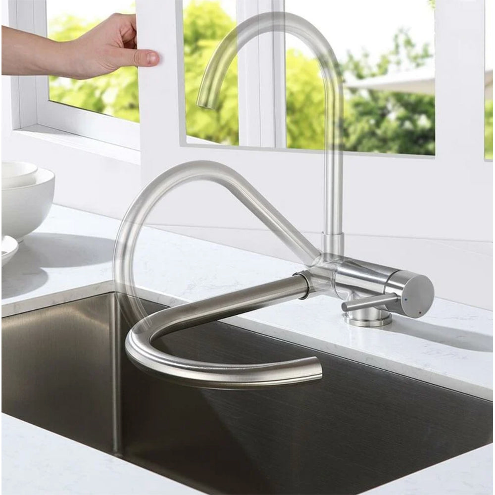 Miscelatore lavello monoforo sottofinestra stick cromo — Paffoni