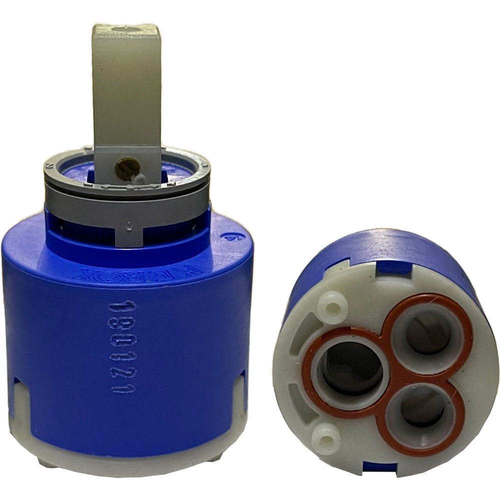 Cartuccia completa senza distributore stick e nettuno Ø 40 con regolazione — Paffoni