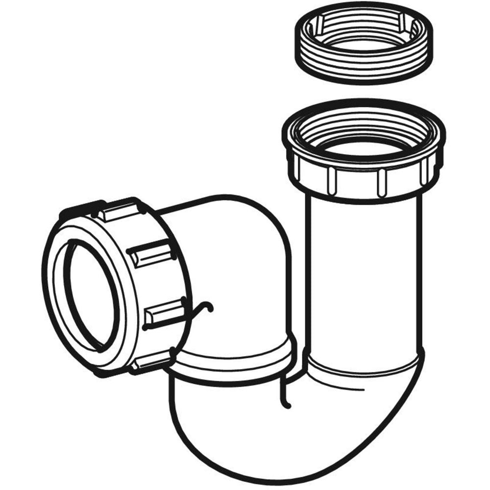 Sifone per piatto doccia in pp 1"1/2 - 1"1/4 u. Ø40 mm — Geberit