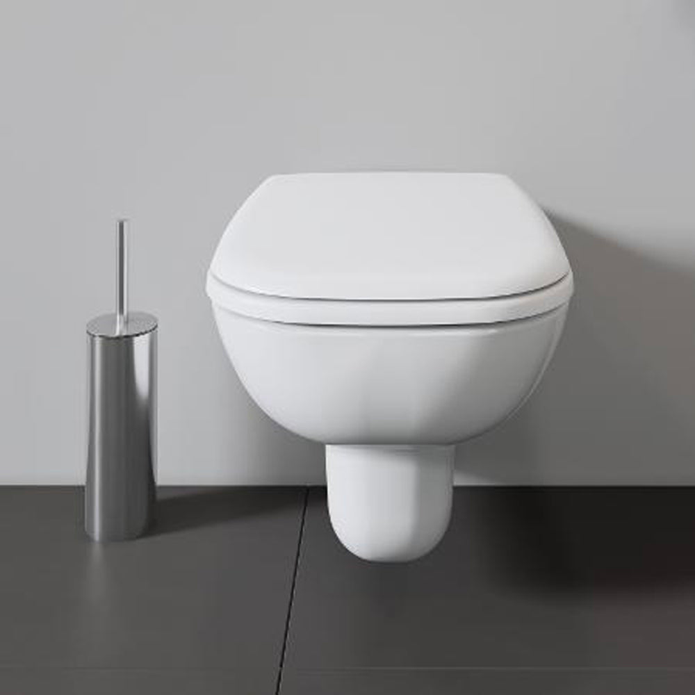 Sedile MDF poliesterato d-code bianco - chiusura normale — SEBA